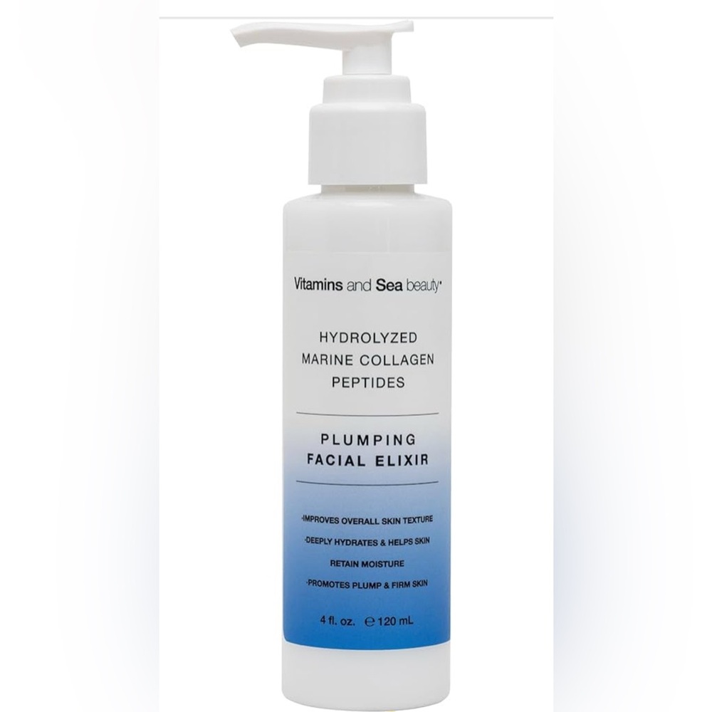 G7. Vitamins and Sea Beauty - Plumping Facial Elixir - 4 Oz - No Cancels